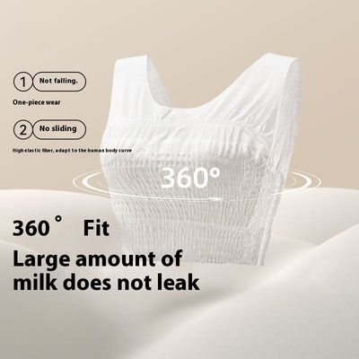 Upgrade Disposable Breastfeeding Pads Integrated Soft Breathable Wearable Nursing Bra For New Moms Anti Leak Maternity Age Range